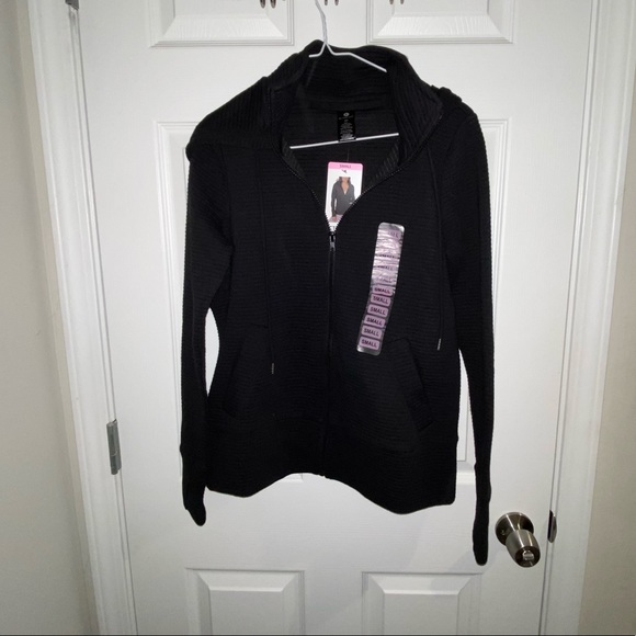 Athletic women’s jacket with hoodie - Picture 1 of 11